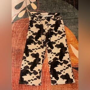 Cow Print Pants | Trendy Western Rodeo Style